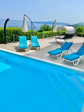 Luxury VILLA ETERNITY - panoramic sea view - box spring beds - Opatija-Poljane